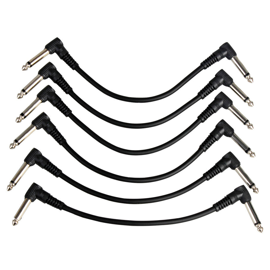 A Set of 6 Effect Device Connection Lines for Musical Instrument Accessories Image 1