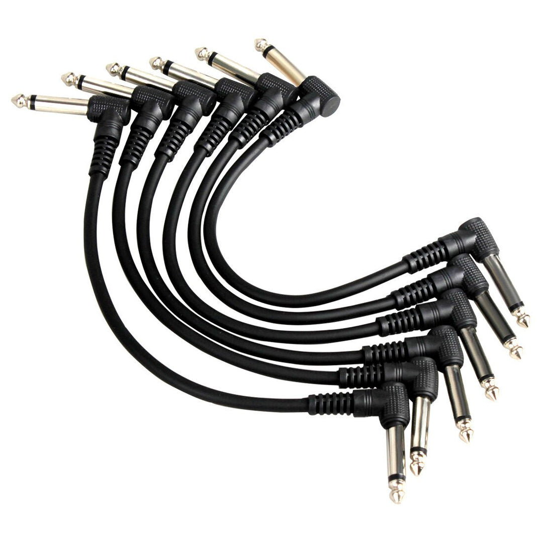 A Set of 6 Effect Device Connection Lines for Musical Instrument Accessories Image 1
