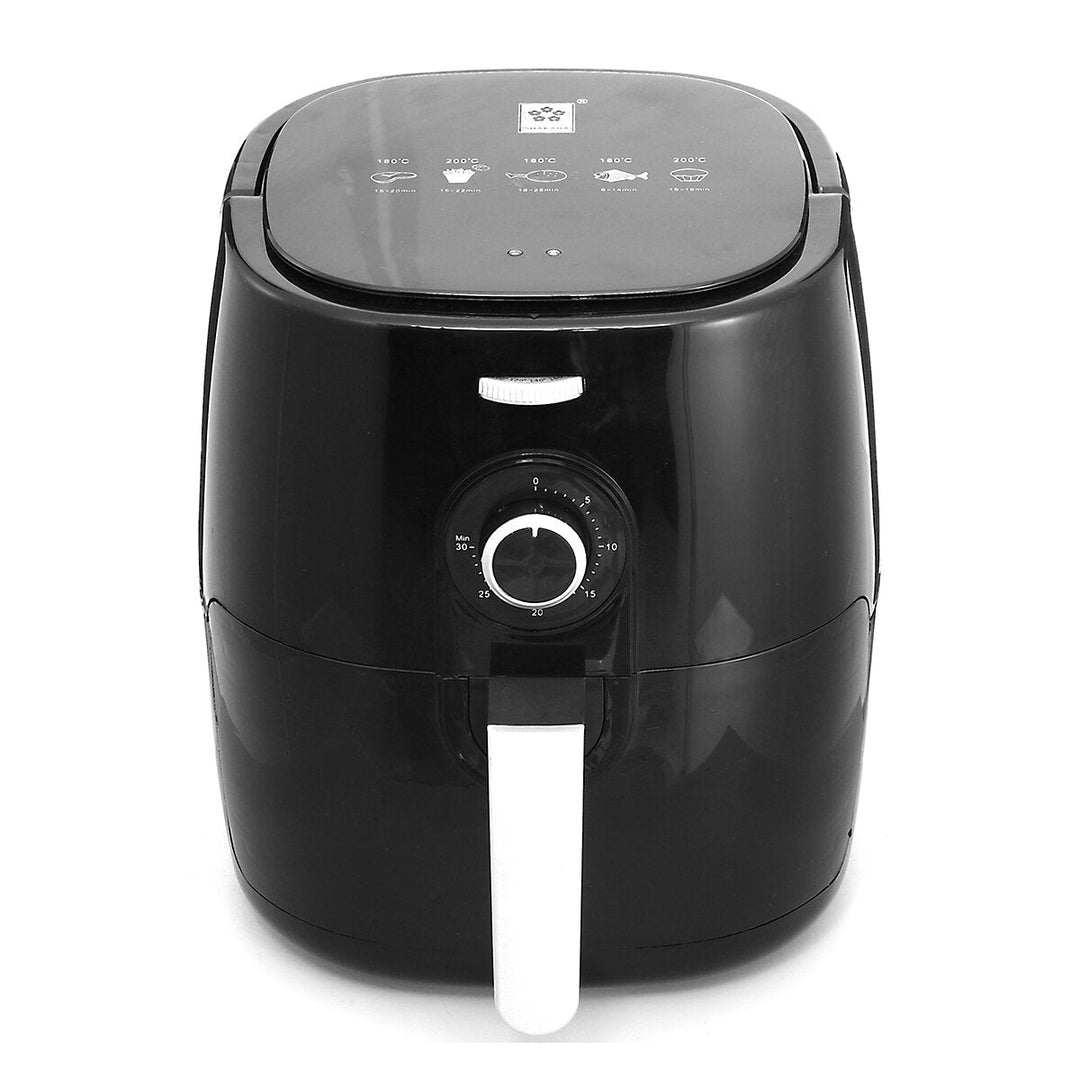Air Fryer 5/2.5L Large Capacity 1350W Electric Hot Air Fryers Oven Oilless Cooker 360Cycle Heating Nonstick Basket Image 3