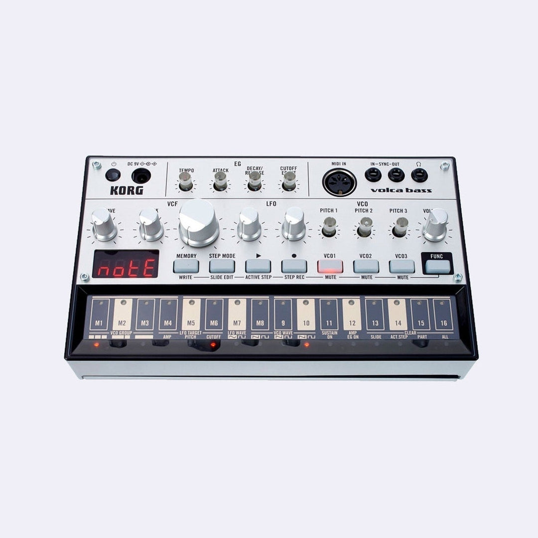Analog Bass Machine 16 Keys Step Sequencer Touch Slide Active Self-tuning with MIDI In Sync Jack Image 9