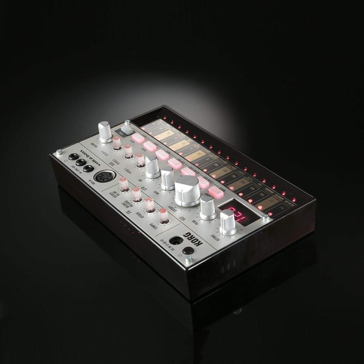 Analog Bass Machine 16 Keys Step Sequencer Touch Slide Active Self-tuning with MIDI In Sync Jack Image 11