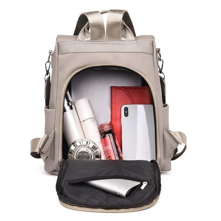 Anti-Theft Oxford Cloth Backpack Men Backpack Women Backpack Travel Bag Mochila Image 2
