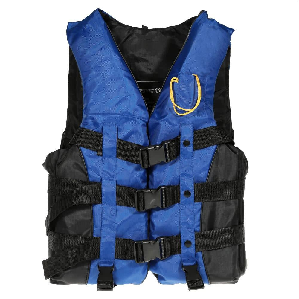 Adult Swimming Boating Drifting Safety Life Jacket Vest with Whistle L-2XL Image 2