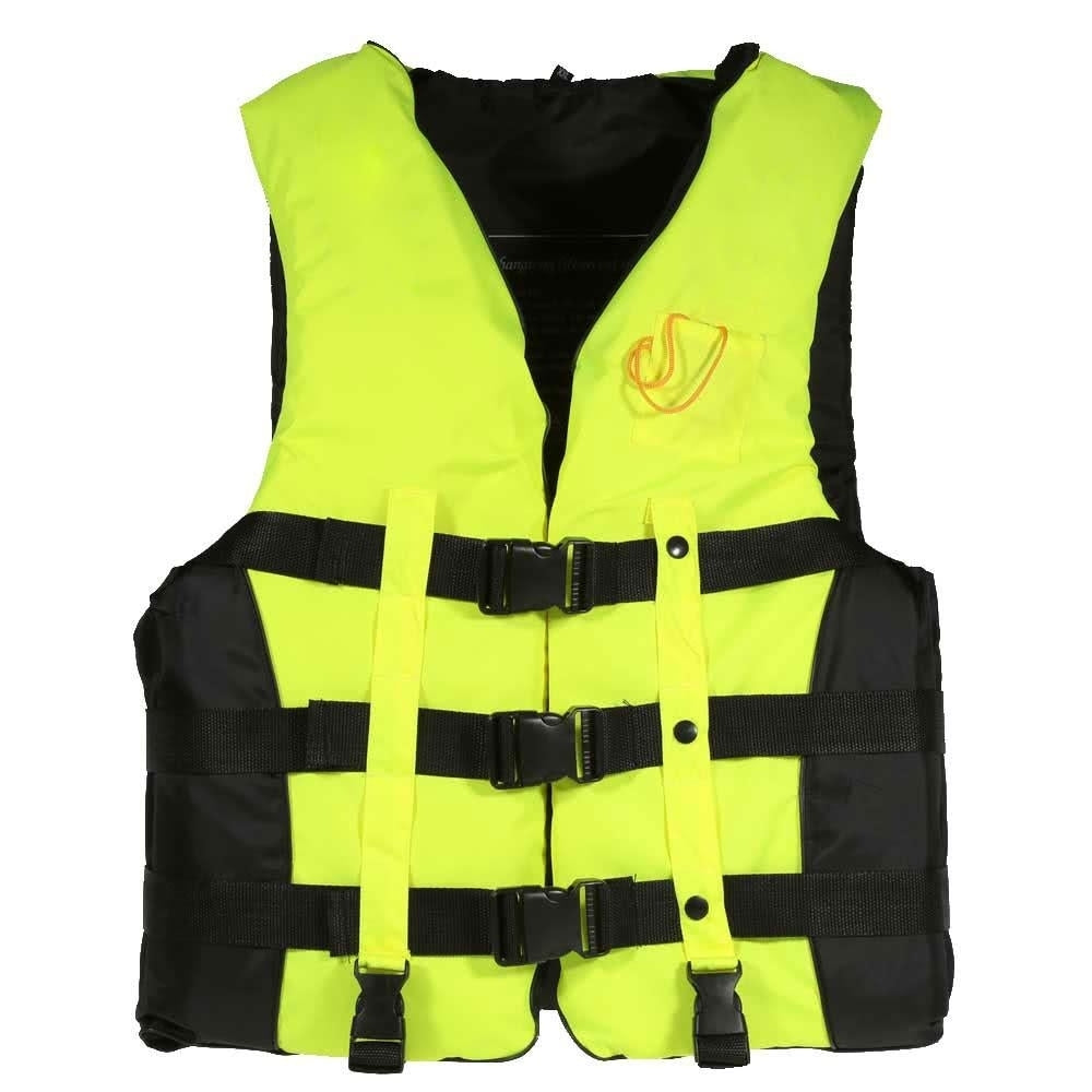 Adult Swimming Boating Drifting Safety Life Jacket Vest with Whistle L-2XL Image 7