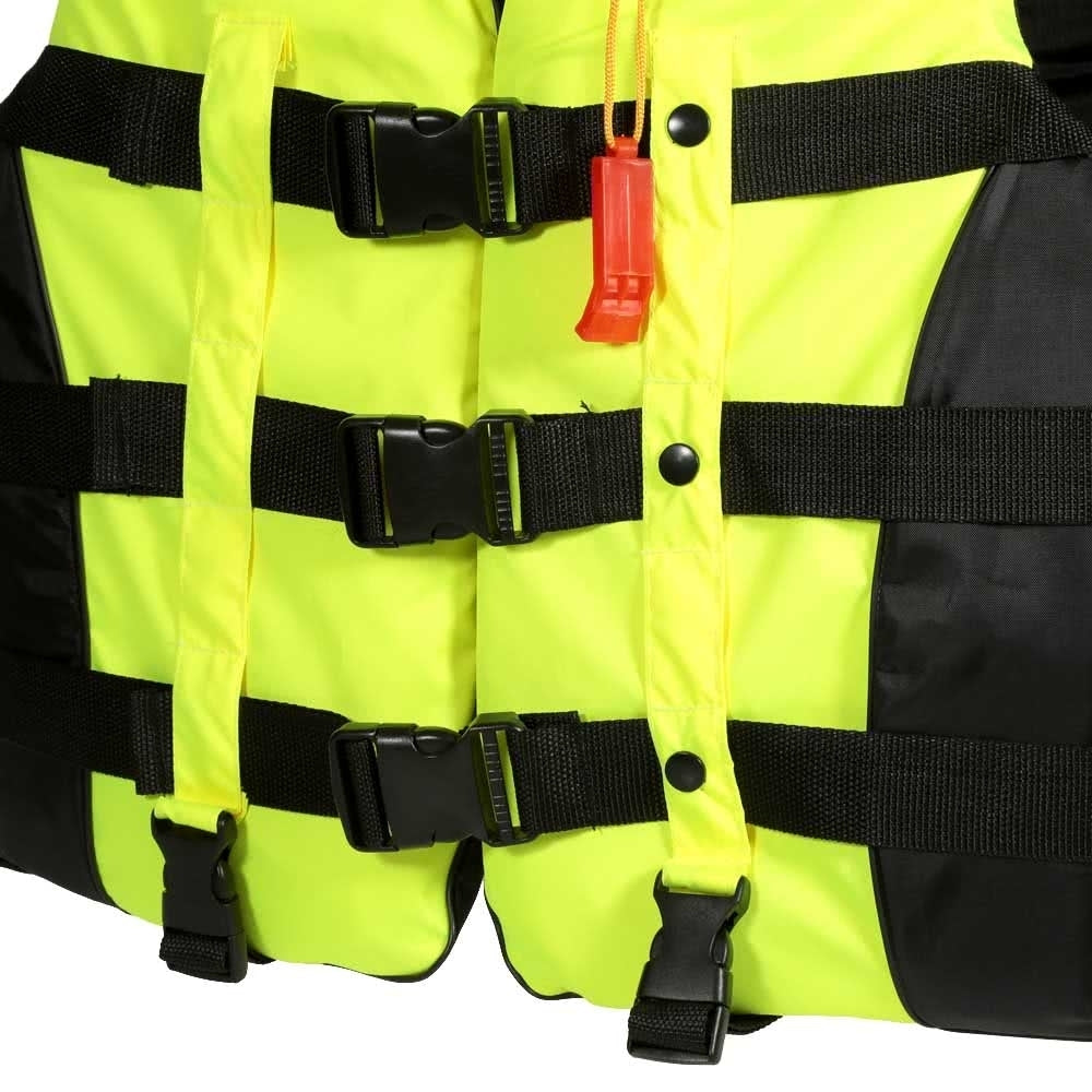 Adult Swimming Boating Drifting Safety Life Jacket Vest with Whistle L-2XL Image 8