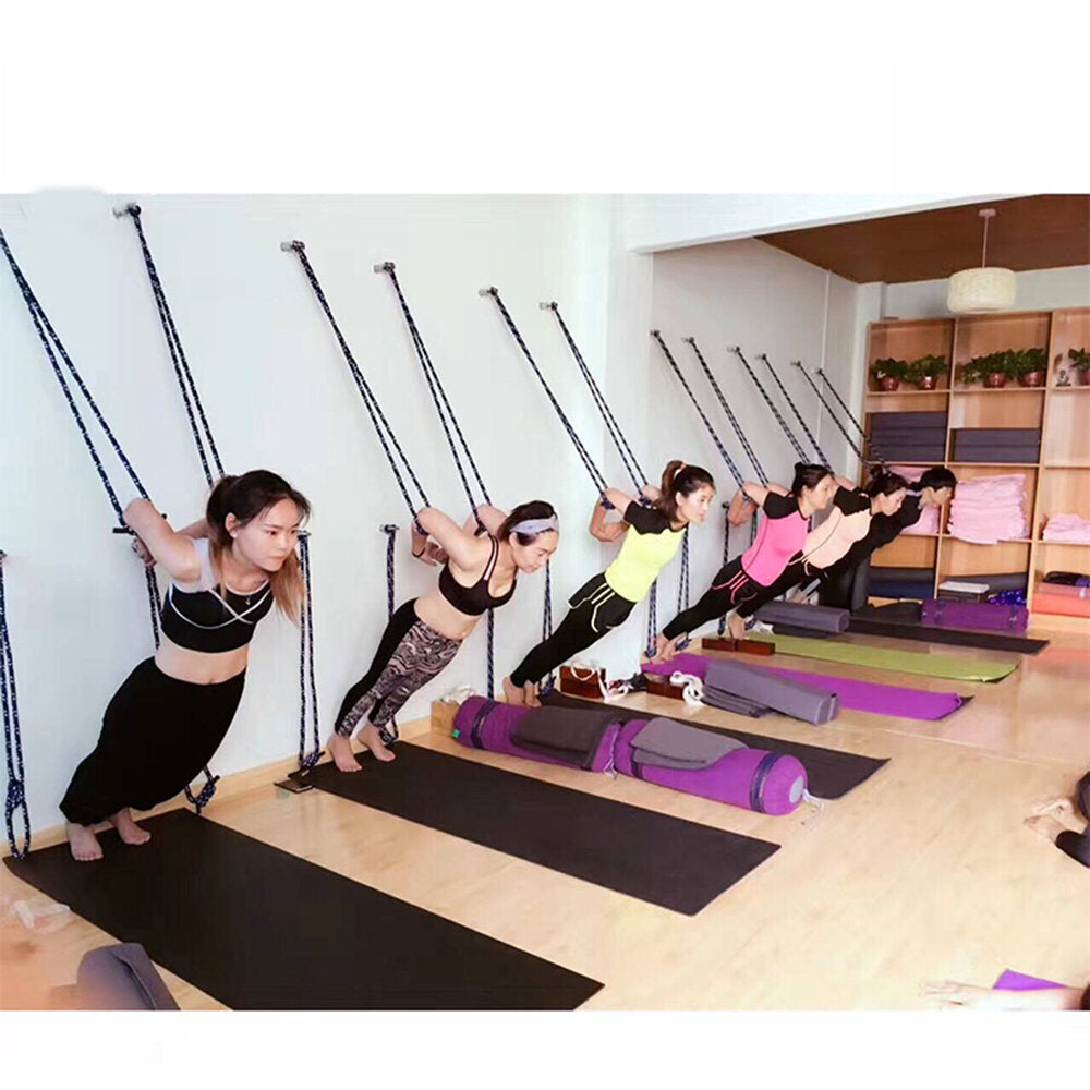Aerial Anti-gravity Yoga Resistance Bands Set Fitness Training 3 Colors Optional Image 3