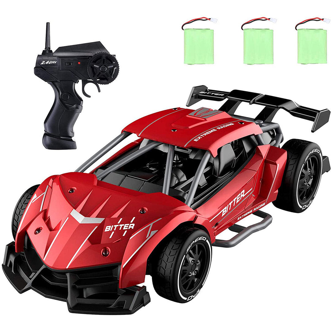 Alloy 1/24 Scale 15 Km/h 40 mins Electric Vehicle RC Drag Cars Super Cars Large Toys Image 7