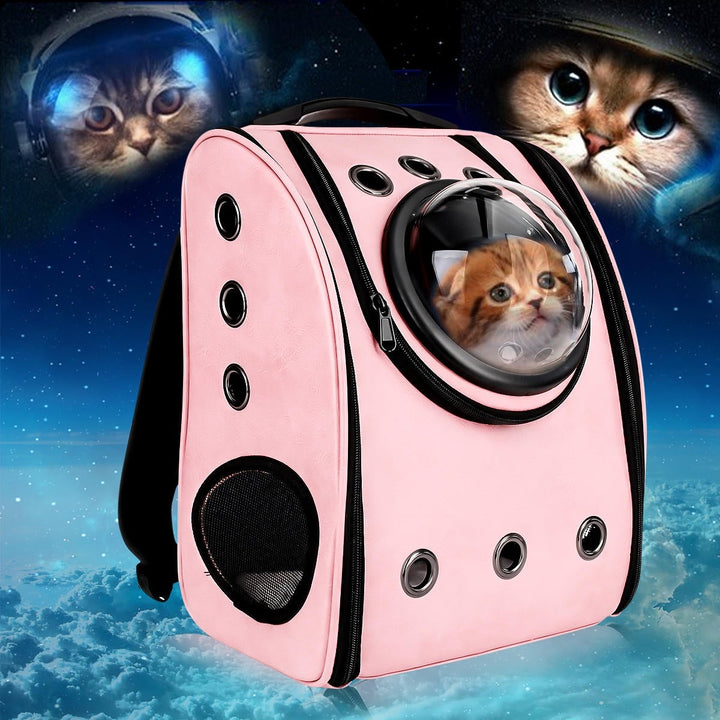 Astronaut Capsule Breathable Pet Puppy Cat Travel Bag Space Carrier Bag Image 3
