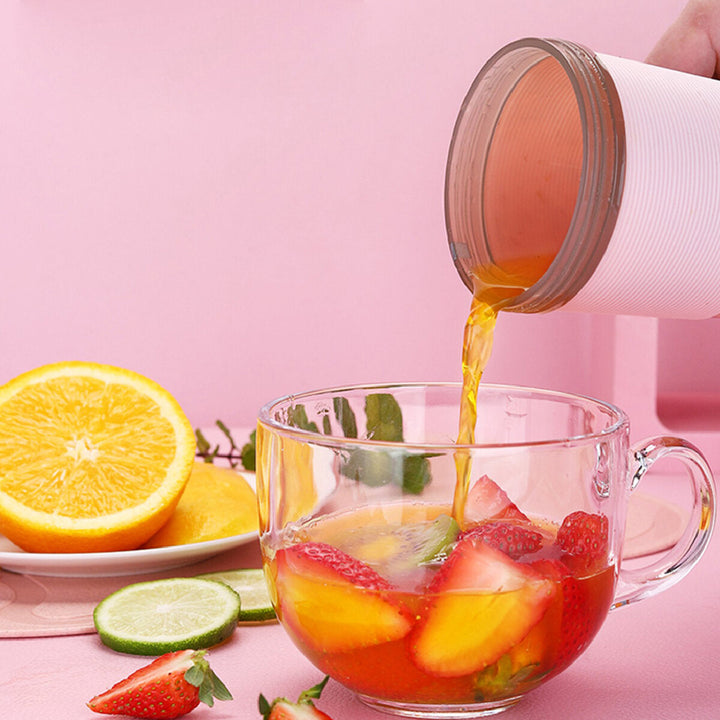 Automatic Household Portable Juicer Fruit Container USB Charging Juice Cup for Bottle Extractor Image 4