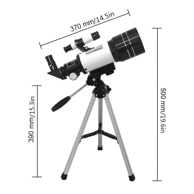 Astronomical Telescope With Tripod Wireless Smartphone Adapter Image 4