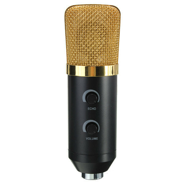 Audio Dynamic USB Condenser Sound Recording Vocal Microphone Mic With Stand Mount Image 3