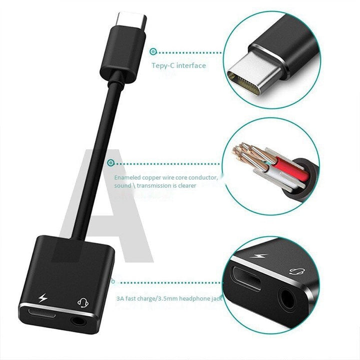 Audio Sound Card Type-C to 3.5mm Audio Digital Sound Card with Pd Interface Fast Charging Port for Computer and Phone Image 6