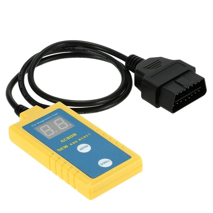 Auto Car Airbag Diagnostic Scan Tool Code Reader Scanner Read and Clear SRS Trouble Codes for BWM Image 1