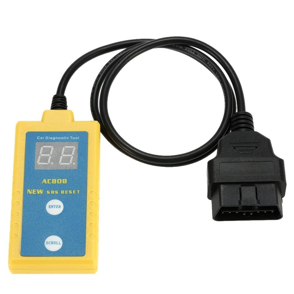 Auto Car Airbag Diagnostic Scan Tool Code Reader Scanner Read and Clear SRS Trouble Codes for BWM Image 8