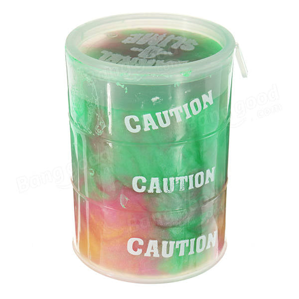 Barrel Slime Sticky Toy Random Color Mixed Kids DIY Funny Gift Image 1