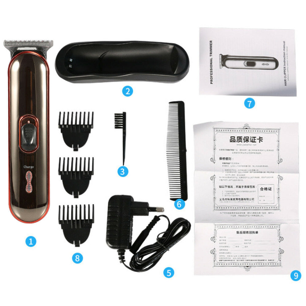 Barber Hair Clipper Pro Trimmer Cordless Electric Hair Cutting Machine Haircut for Men/Women/Kids Fast Charging Image 2