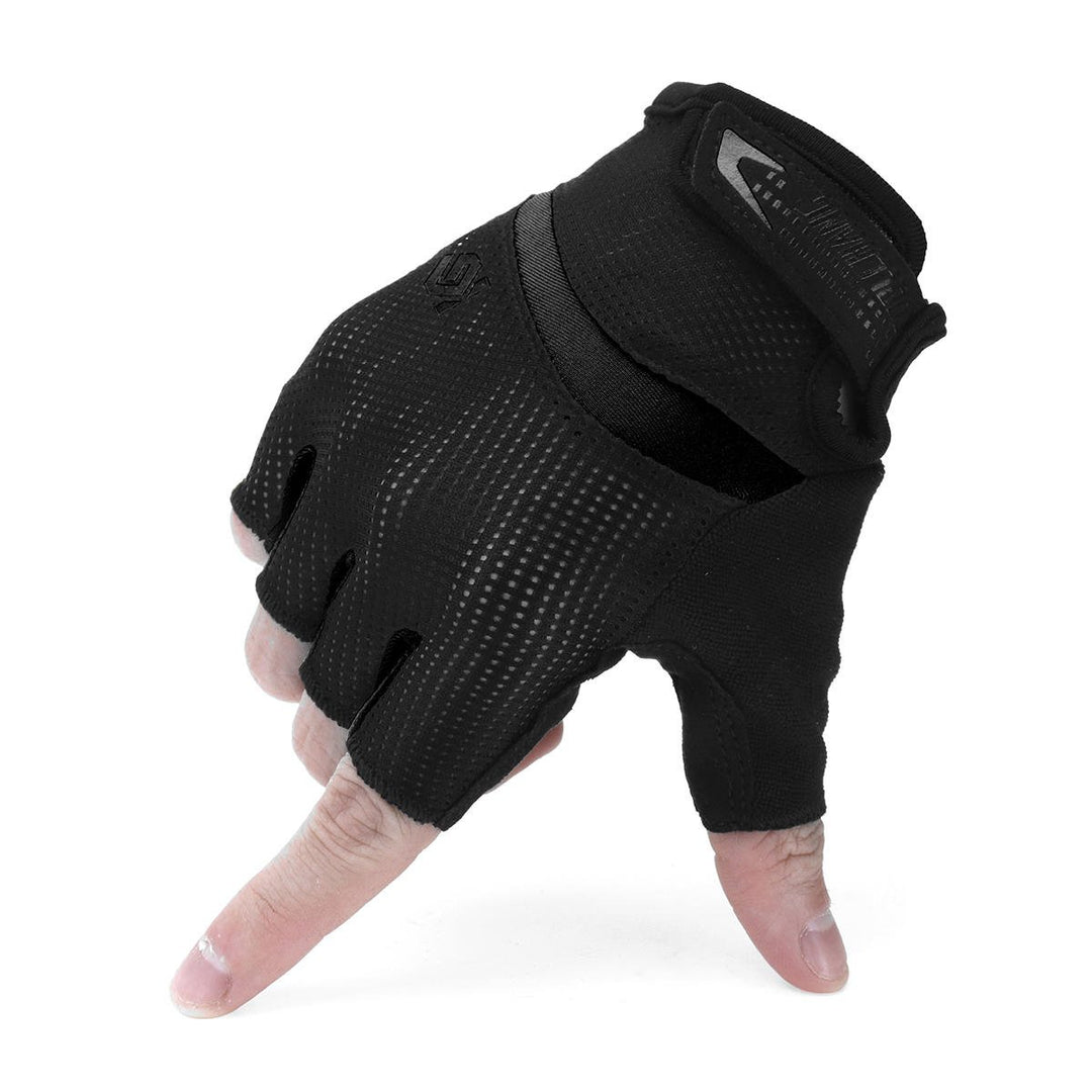 Antiskid Cycling Motorcycle Gloves MTB Bike Half Finger Gloves Short Finger Sports Glove Image 1