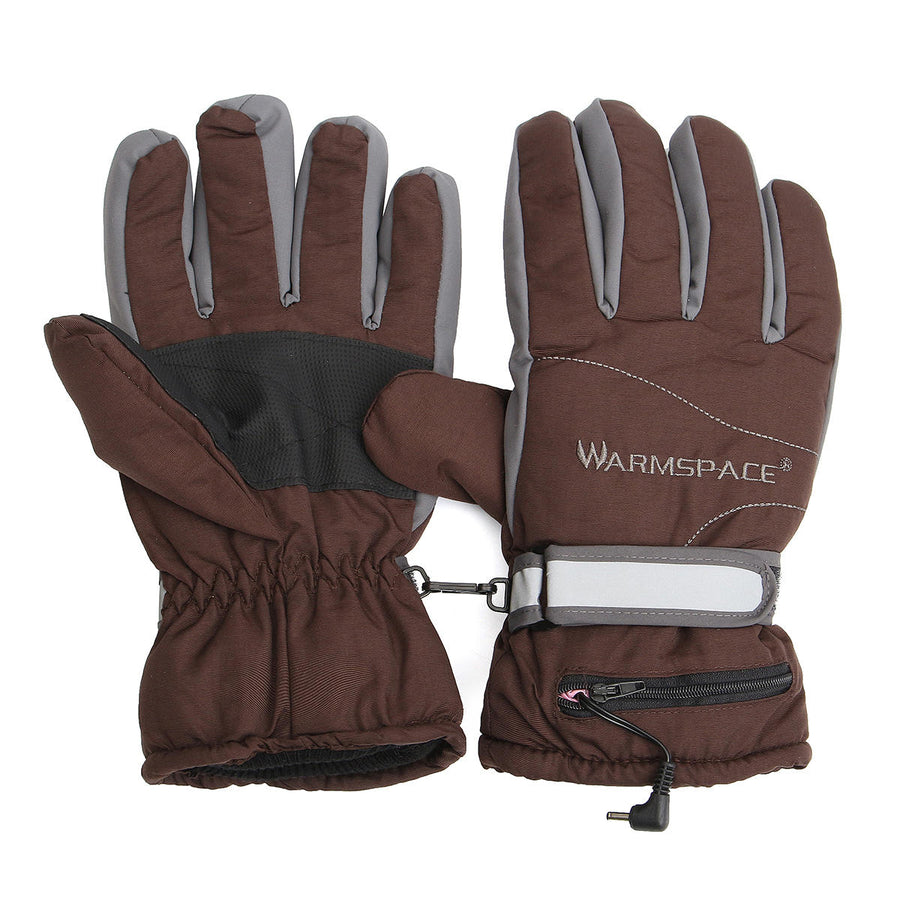 Battery Rechargeable Heated Winter Motorcycle Gloves Image 1
