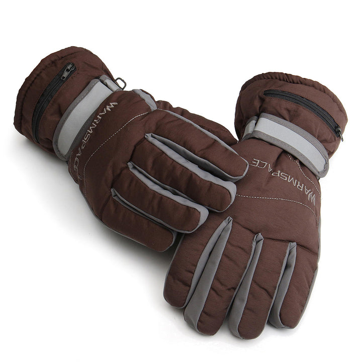 Battery Rechargeable Heated Winter Motorcycle Gloves Image 4