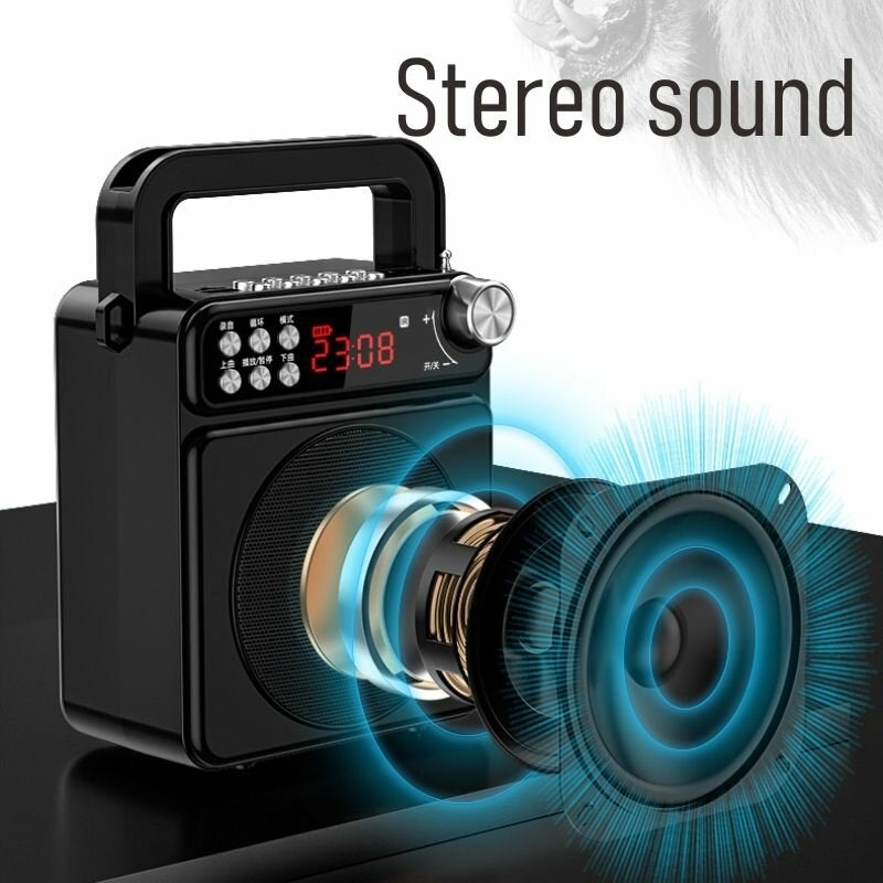 Bluetooth 5.0 Wireless Speaker Square Dance Speaker 2400mAh Battery Outdoor High Power Surround Stereo Sound Image 3