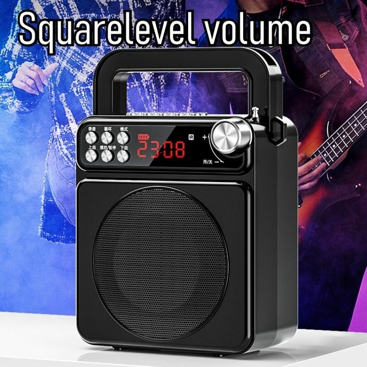 Bluetooth 5.0 Wireless Speaker Square Dance Speaker 2400mAh Battery Outdoor High Power Surround Stereo Sound Image 4