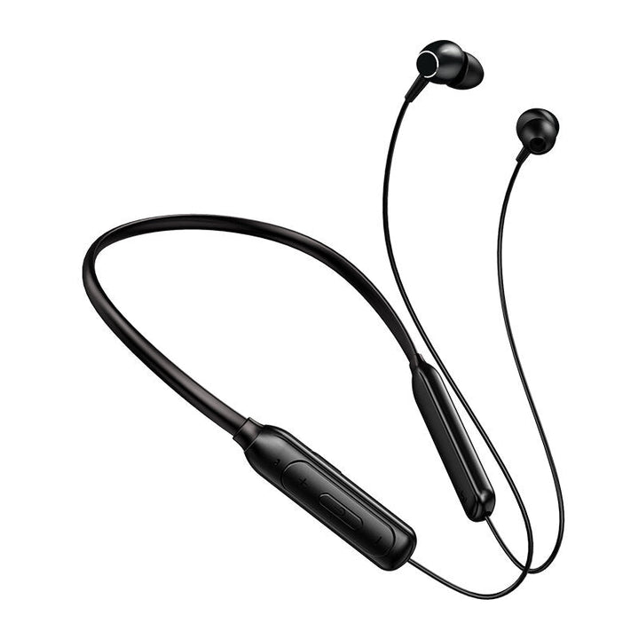 bluetooth 5.1 Neck Hanging Magnetic Headset Wireless 9D Surround Sound Stereo Sports Running Waterproof Headphone With Image 1