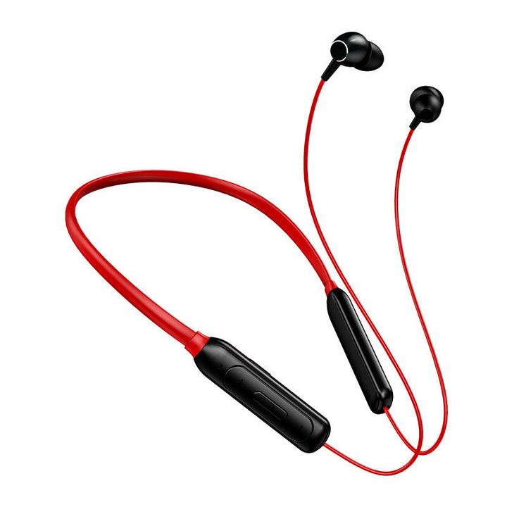 bluetooth 5.1 Neck Hanging Magnetic Headset Wireless 9D Surround Sound Stereo Sports Running Waterproof Headphone With Image 8
