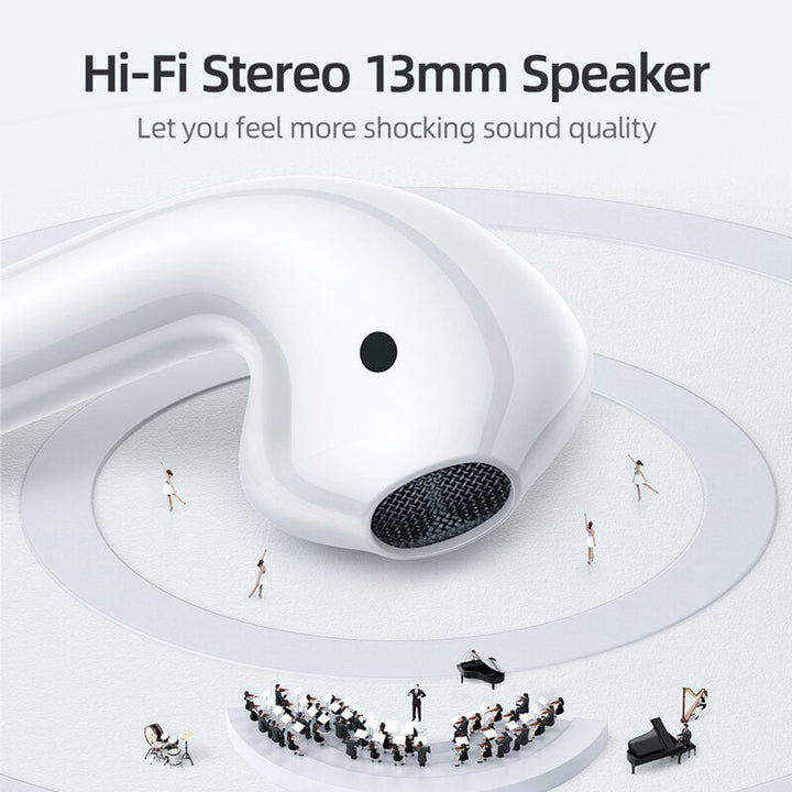bluetooth Earphone Semi-in-ear Wireless TWS Dual Connection Headphone Hall Magnetic Earbuds with Microphone Headset Image 4
