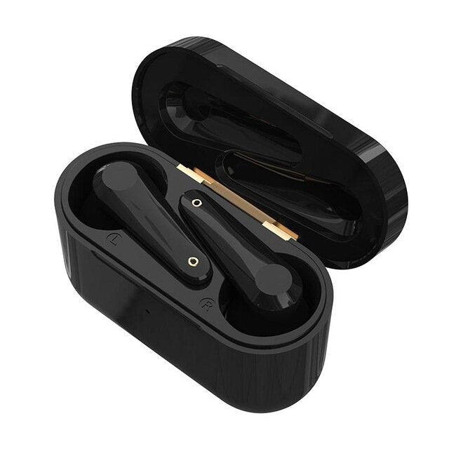 Bluetooth Earphone TWS Ture Wireless Noise Reduction Waterproof 3D Stereo Sound Black Technical Technology Volume Image 1