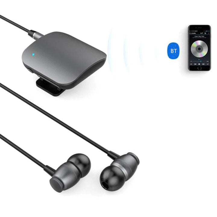 bluetooth Earphone Wireless Headphone Sport Auriculares Headset Stereo Earphones with Clip Image 3