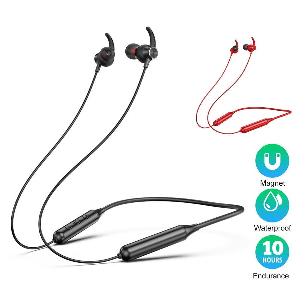 Bluetooth Earphone Wireless Neckband Headphone In-ear Earbuds Durable Sports Stereo Headset with Mic for iPhone Image 6
