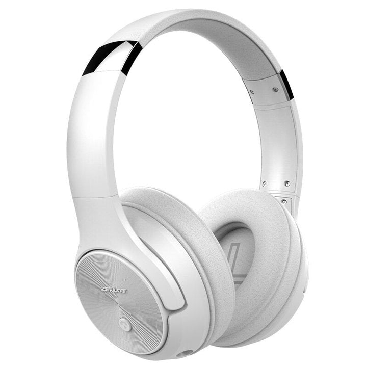 bluetooth Headphone  Active Noise Reduction ANC Foldable Deep Bass Headset With Mic TF Card Image 10