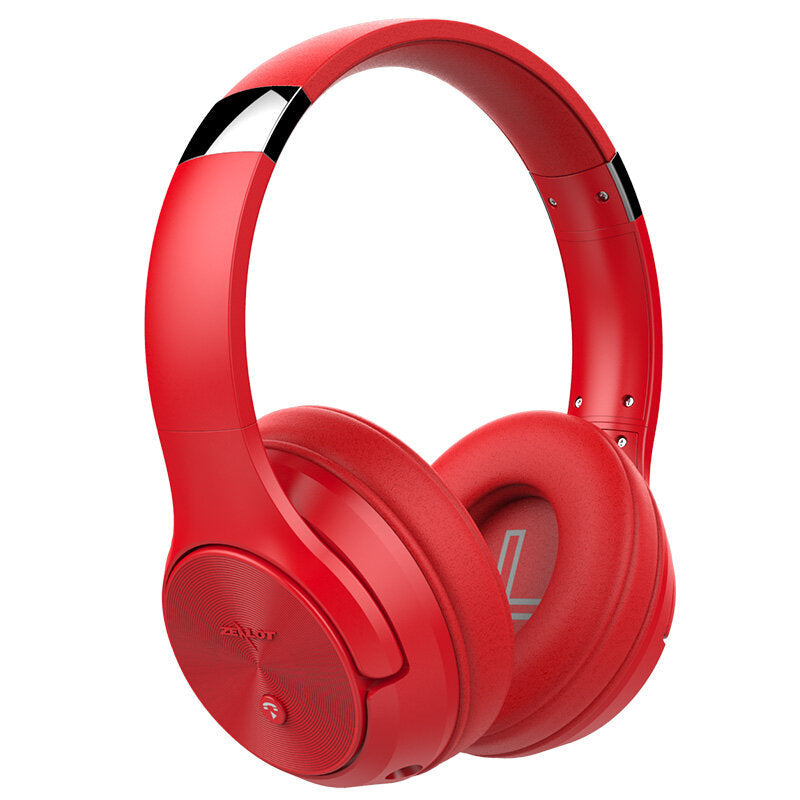 bluetooth Headphone  Active Noise Reduction ANC Foldable Deep Bass Headset With Mic TF Card Image 11