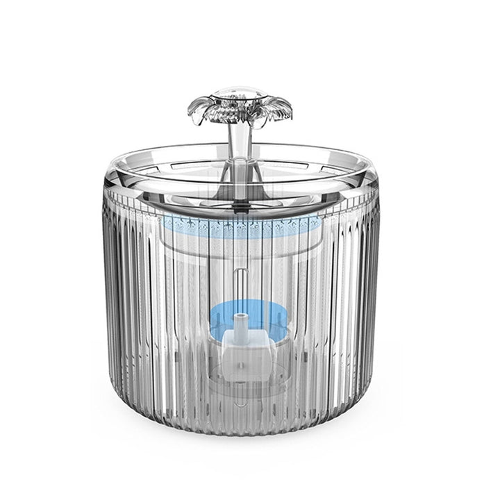 Autoxic Loop BPA-free Pet Water Fountain Large Capacity Silent Non-toxic Odorless Pet Water Fountain Image 1