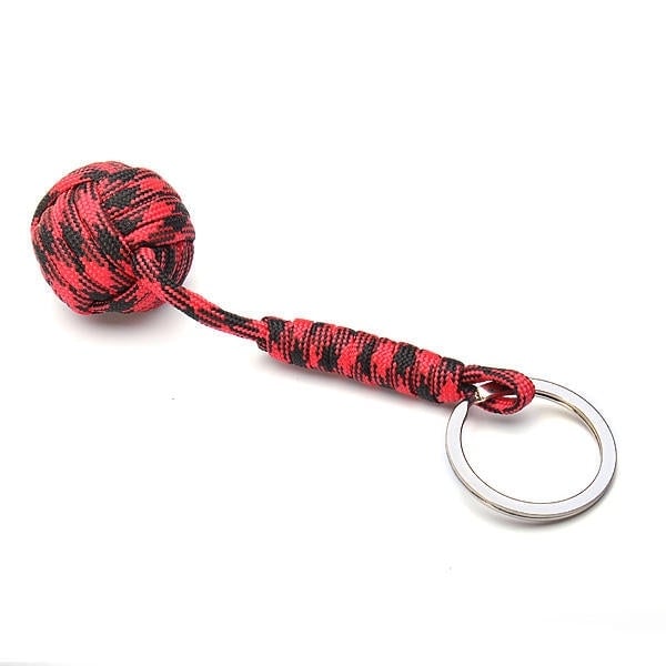 Ball Self Defense Lanyard Survival Key Chain Fragrance Color Random DTTT Image 7