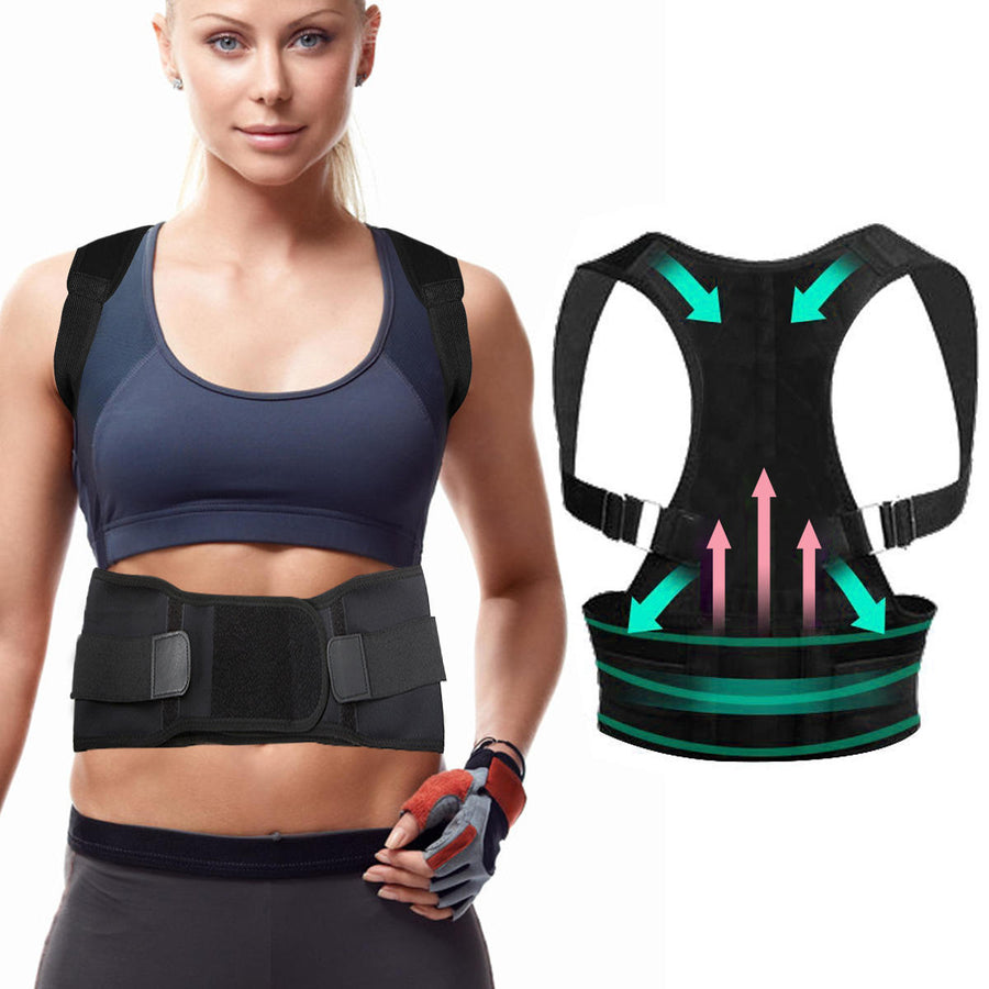 Back Support Straight Posture Corrector Shoulder Back Trainer Fitness Protective Gear Image 1