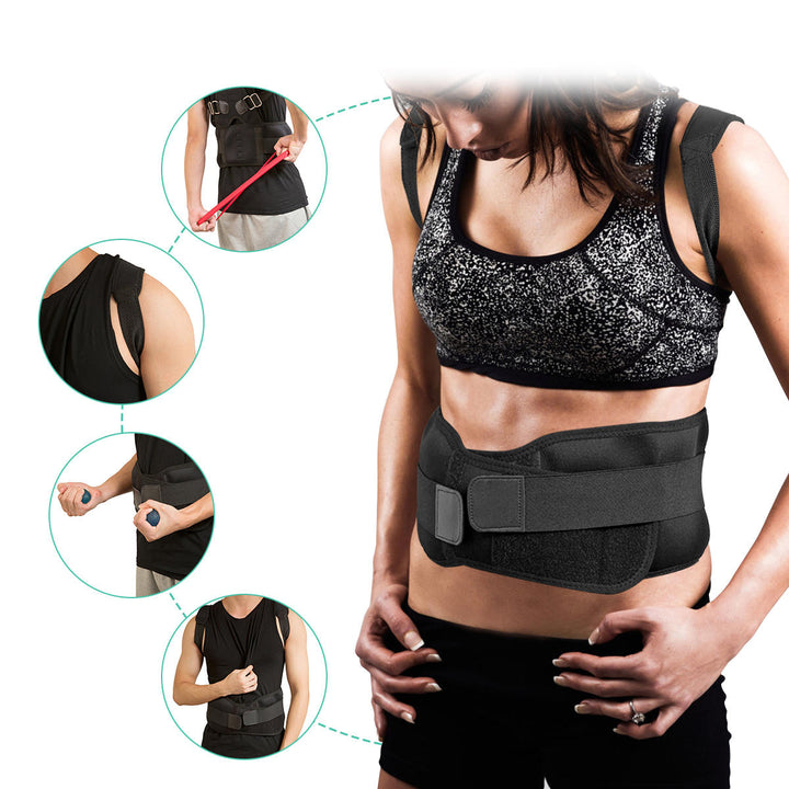 Back Support Straight Posture Corrector Shoulder Back Trainer Fitness Protective Gear Image 2