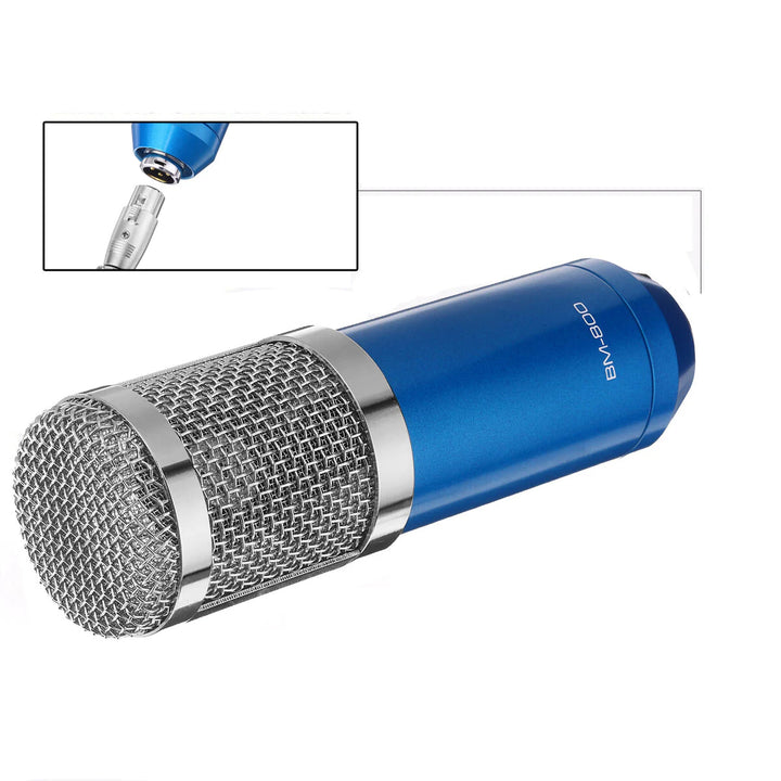 Bakeey Basic Condenser Microphone BM-800 Cardioid Studio Recording Microphone with Shock Mount XLR Cable Image 6