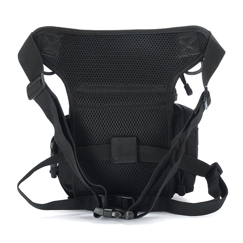 Canvas Waterproof Tactical Bag Waist Pack Leg Bag Camping Hiking Hunting Belt Bag Image 11
