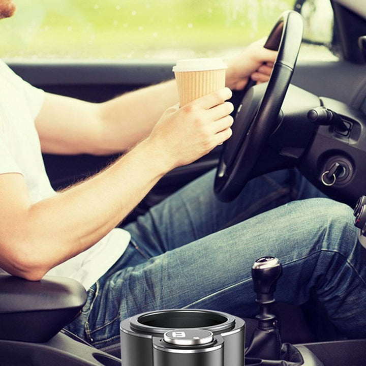 Car Heating And Cooling Cup Stainless Steel Travel Electric Vehicle Heating And Cooling Cup,12V Image 3