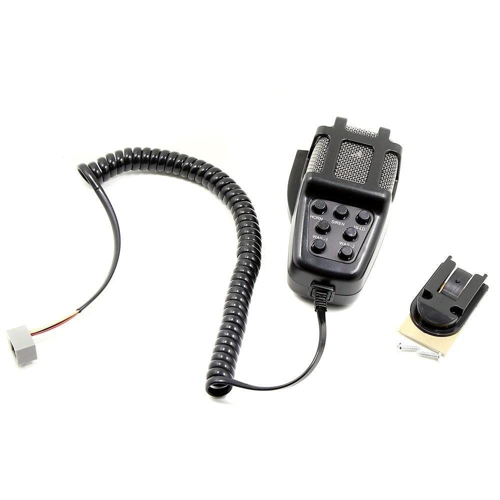Car Megaphone 5 Tone Alarm Horn 12V 110dB Loud Speaker Fire Ambulance Blaring Police Siren Image 3