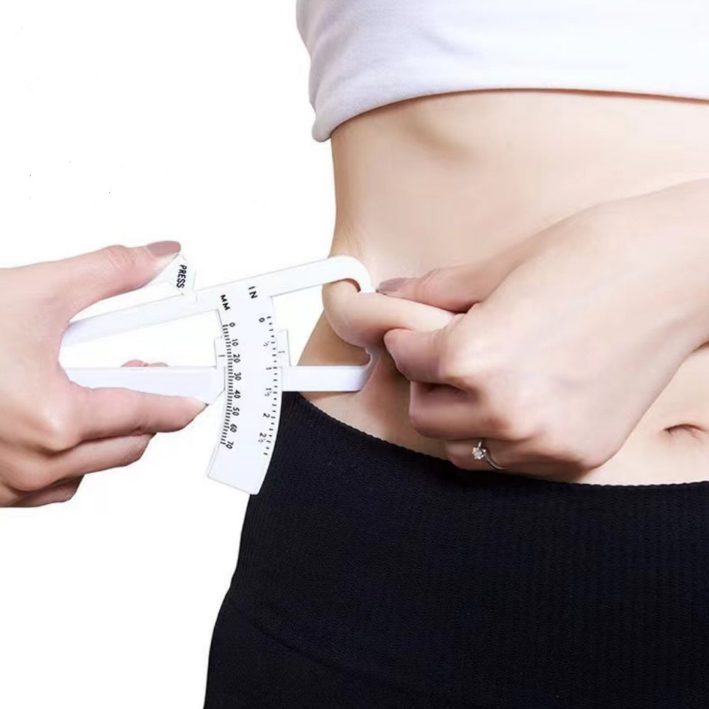 Body Fat Caliper - Handheld BMI Body Fat Measurement Device For Men And Women Image 2