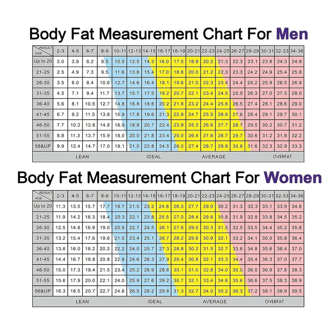 Body Fat Caliper - Handheld BMI Body Fat Measurement Device For Men And Women Image 4