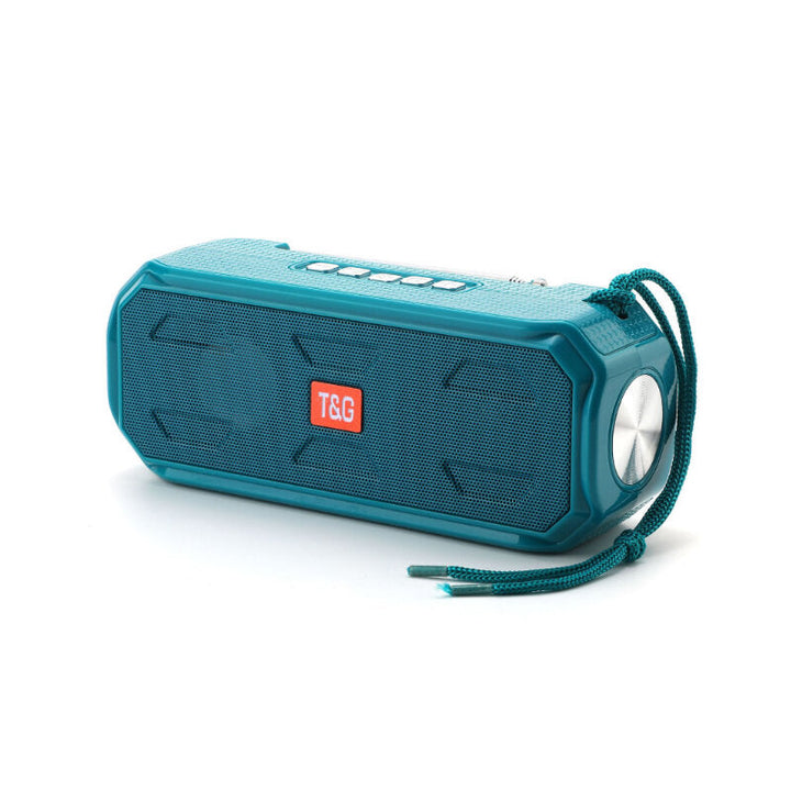 Bluetooth Speaker Stereo Bass Music Box Support TF FM Radio USB AUX With Flashlight Portable Outdoor Speaker Image 3