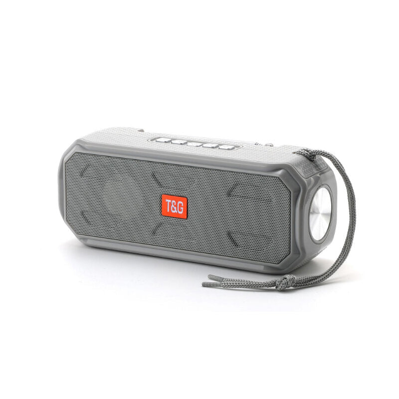 Bluetooth Speaker Stereo Bass Music Box Support TF FM Radio USB AUX With Flashlight Portable Outdoor Speaker Image 6