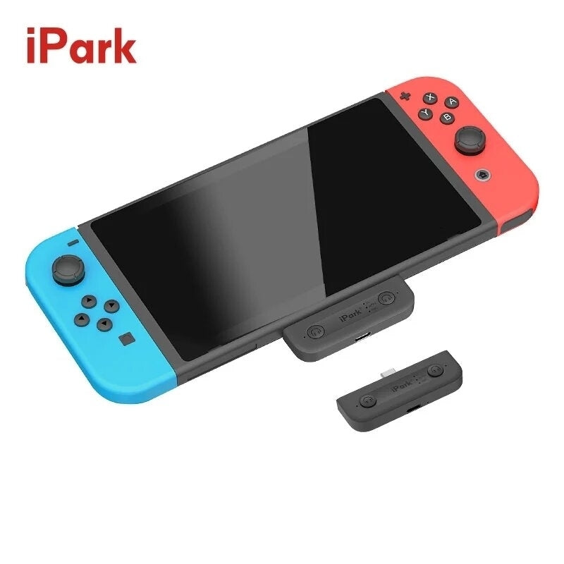 bluetooth Wireless Audio Adapter Type-C Transmitter for Nintendo Switch for PS4 PC Switch Lite Charging Dock Image 2