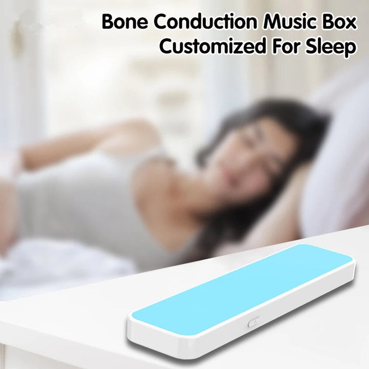 Bone Conduction bluetooth Music Box Wireless Portable Speaker Stereo Bass Under Pillow Improve Sleep Headphone Image 3