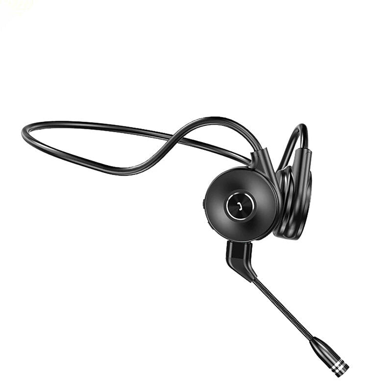 Bone Conduction Headphones HiFi Dual Microphone Noise Reduction Waterproof Sports Phone Headset With Microphone Image 1