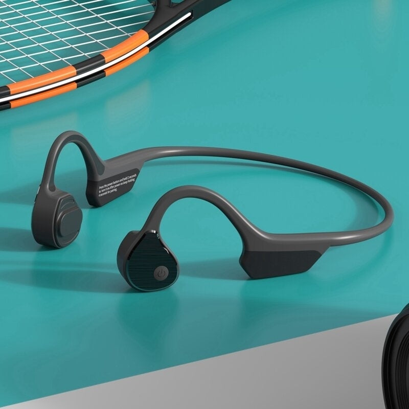 Bone Conduction Headphones bluetooth Wireless Sports Earphone Stereo IPX7 Waterproof Headset Hands-free with Microphone Image 4