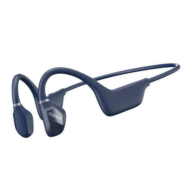 Bone Conduction Sports bluetooth Wireless Headphone 6D Handsfree Driving Neckband IPX5 Waterproof Earphone with Mic Image 1